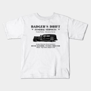 Badger's Drift Funeral Services Kids T-Shirt